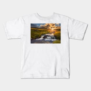 Afon Tawe, Brecon Beacons Kids T-Shirt